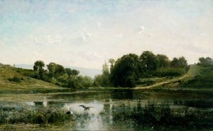 Les étangs de Gylieu - Charles Francois Daubigny