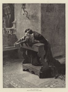 En prière