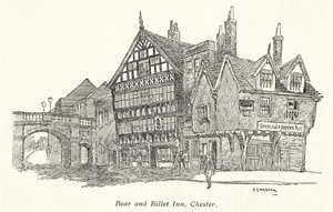 Bear and Billet Inn, Chester - Charles George Harper