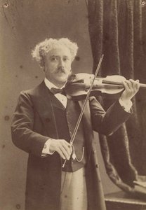 Portrait du violoniste et compositeur Pablo de Sarasate 1844-1908, vers 1890