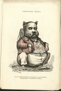 Illustration dans "Contemporary Grimaces"