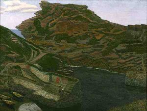 Port de Boscastle, Cornouailles - Charles Ginner