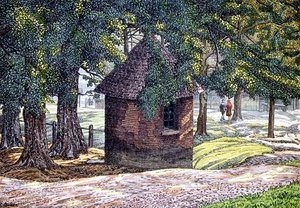 Près des étangs, Hampstead - Charles Ginner