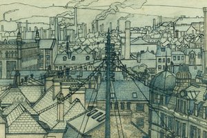 Toits de Leeds - Charles Ginner