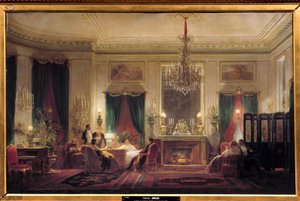 Le Salon de la Princesse Mathilde Letizia Bonaparte (1820-1904), rue de Courcelles - Charles Giraud