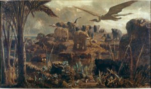 Les éléphants - Charles Gleyre