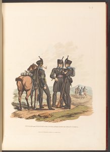 Hussards et Infanterie du Corps du Duc de Brunswick Oels - Charles Hamilton (after) Smith