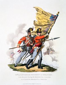 Uniforme et couleurs du 9e ou régiment d