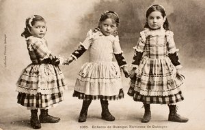 Enfants de Guengat, Finistère, Bretagne, France - Augustus Kollner