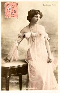 M de Villers, Actrice, Casino de Paris