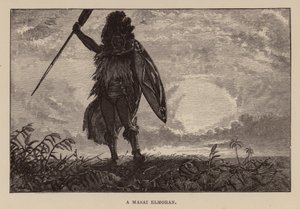 Illustration pour Allan Quatermain par H. Rider Haggard (gravure) - Charles Henry Malcolm Kerr