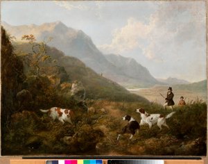 Chasse au tétras dans les Highlands - Charles Henry Schwanfelder