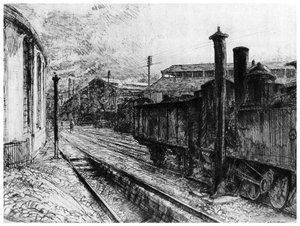 Gare St Lazare, vers 1900-1915 - Charles Heyman