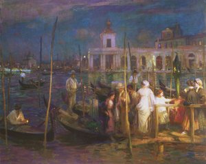 Une soirée à Venise, c.1910 - Charles Hodge Mackie