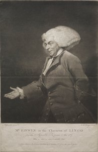 M. Edwin dans le rôle de Lingo - Charles Howard Hodges