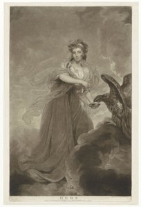 Portrait de Sophie Musters en Hébé - Charles Howard Hodges