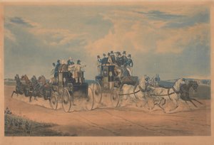 Coaching : Les courriers de jour de Brighton, passant par Hookwood Common - Charles Hunt