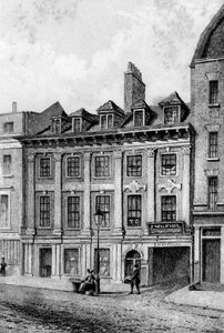 Résidence de John Hoole, Great Queen Street, Lincolns Inn Fields, Londres, 1840