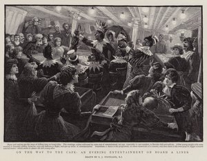 En route pour le Cap, une soirée de divertissement à bord d