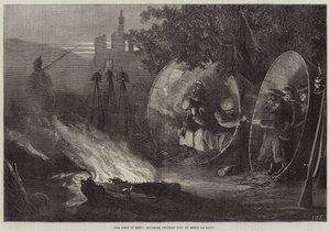 Le Siège de Metz, Poste avancé prussien à Mercy le Haut - Charles J. Staniland