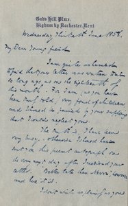 Lettre à Francis G. Waugh, 30 juin 1858