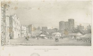 Château de Dudley - Le Donjon - Charles Joseph Hullmandel