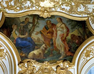 Psyché chez les bergers (plafond)