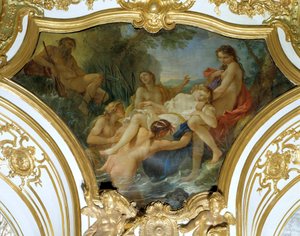 Les Nymphes retirant le corps de Psyché (plafond)