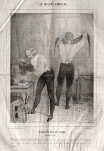 Les Plaisirs Parisiens: Préparatifs pour une soirée. Luxe et misère. Maudite plume! méchante encre!...