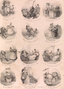Douze Vignettes Satiriques Le Charivari, 10 décembre 1832, 1 décembre 1832