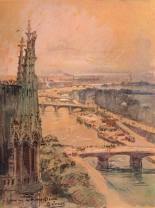 La Seine vue de Notre-Dame, 1915