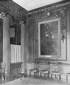 Un coin de la grande salle à manger