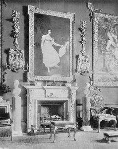 Cheminée dans la Grande Salle à Manger - Charles Latham