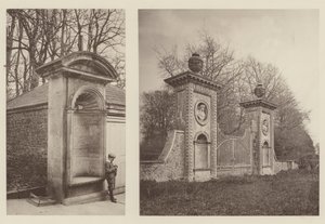 Coleshill, Berkshire, une alcôve, portail à l