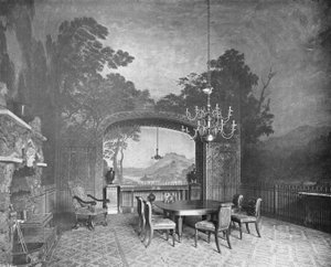 Drakelow Hall : La Salle à Manger Peinte
