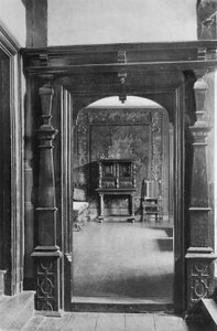 Entrée de la salle de tapisserie