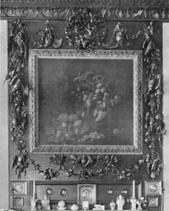 Sculpture de Gibbons dans le salon - Charles Latham