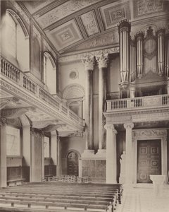Hôpital de Greenwich, intérieur de la chapelle