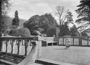 Hardwick House : Une Terrasse Balustradée
