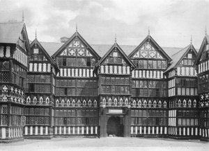 Parties de la façade sud