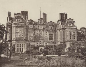 Swateley Hall, Uxbridge, la Façade du Jardin - Charles Latham