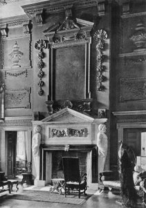 La Cheminée dans le Hall