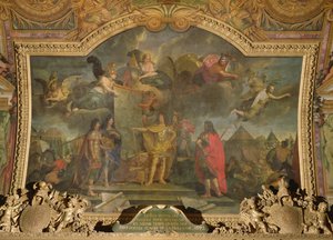 Le roi Louis XIV (1638-1715) donne l