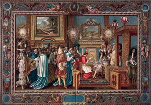 Audience de Louis XIV à l