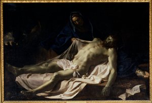 Le Christ mort sur les genoux de la Vierge Pietà - Charles Le Brun