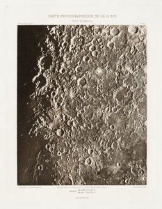 Carte photographique de la lune, planche III.A (Photographic Chart of the Moon, plate III.A),October 21