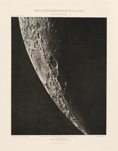 Carte photographique de la lune, planche XII (Photographic Chart of the Moon, plate XII),23 février