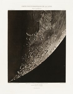 Carte photographique de la lune, planche XVII.A (Photographic Chart of the Moon, plate XVII.A),August 27