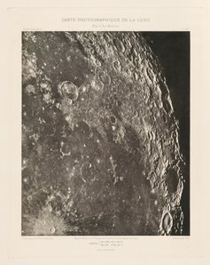 Carte photographique de la lune, planche XXI (Photographic Chart of the Moon, plate XXI),December 20
