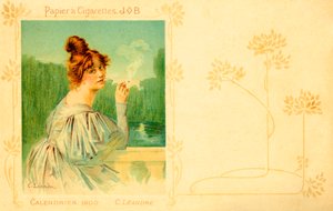 Collection Job - Calendrier 1900 (gravure) - Charles Leandre